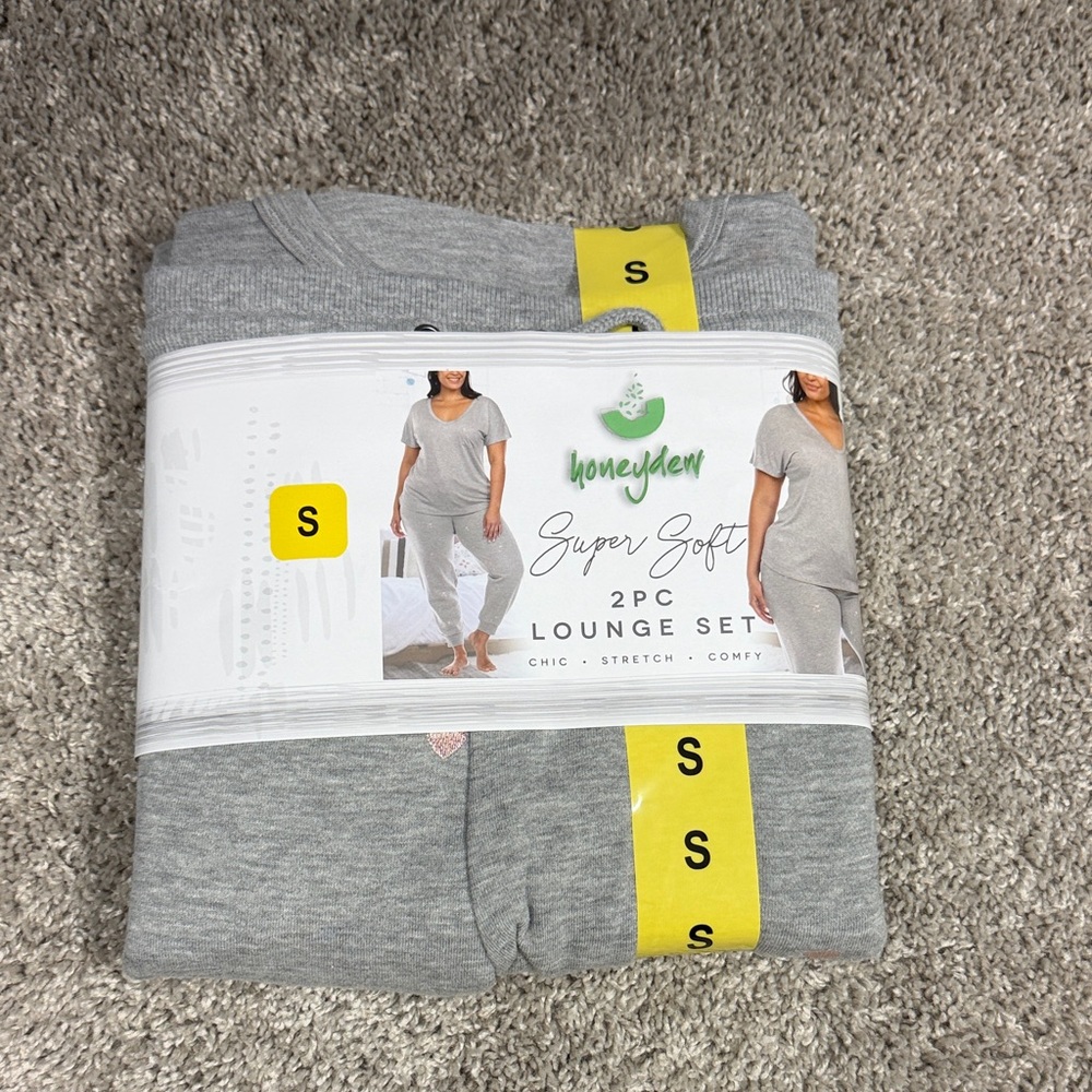 Honeydew Intimates Super Soft Gray Lounge Set